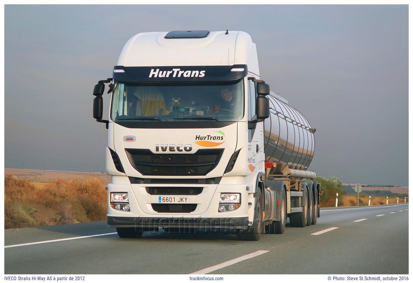 IVECO Stralis Hi-Way AS à partir de 2012 Photo octobre 2016