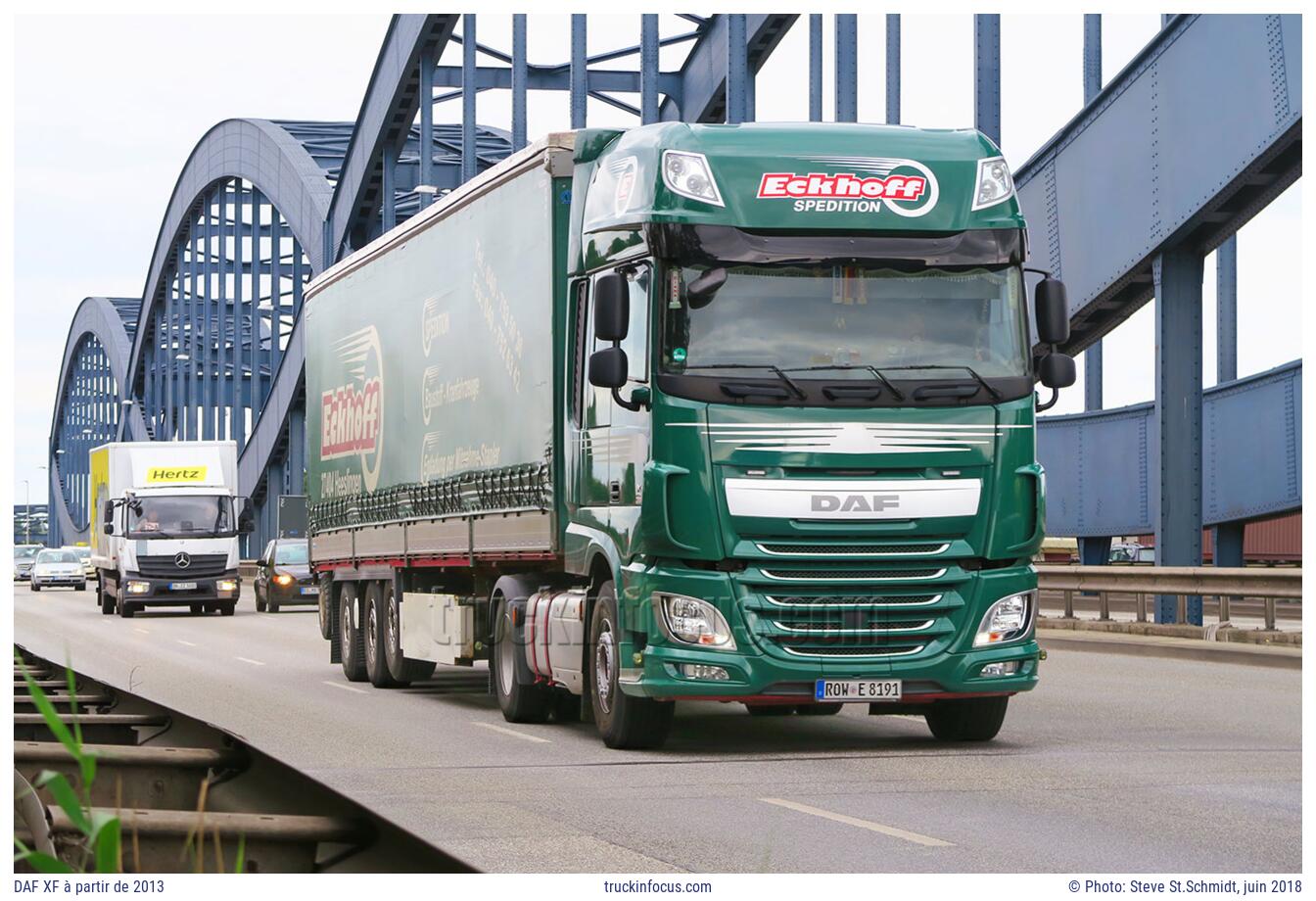 DAF XF à partir de 2013 Photo juin 2018