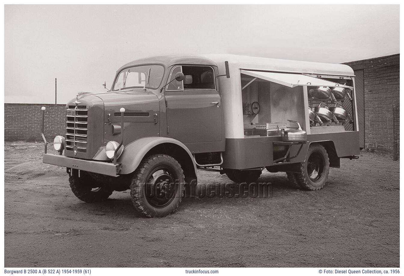 Borgward B 2500 A (B 522 A) 1954-1959 (61) Foto ca. 1956