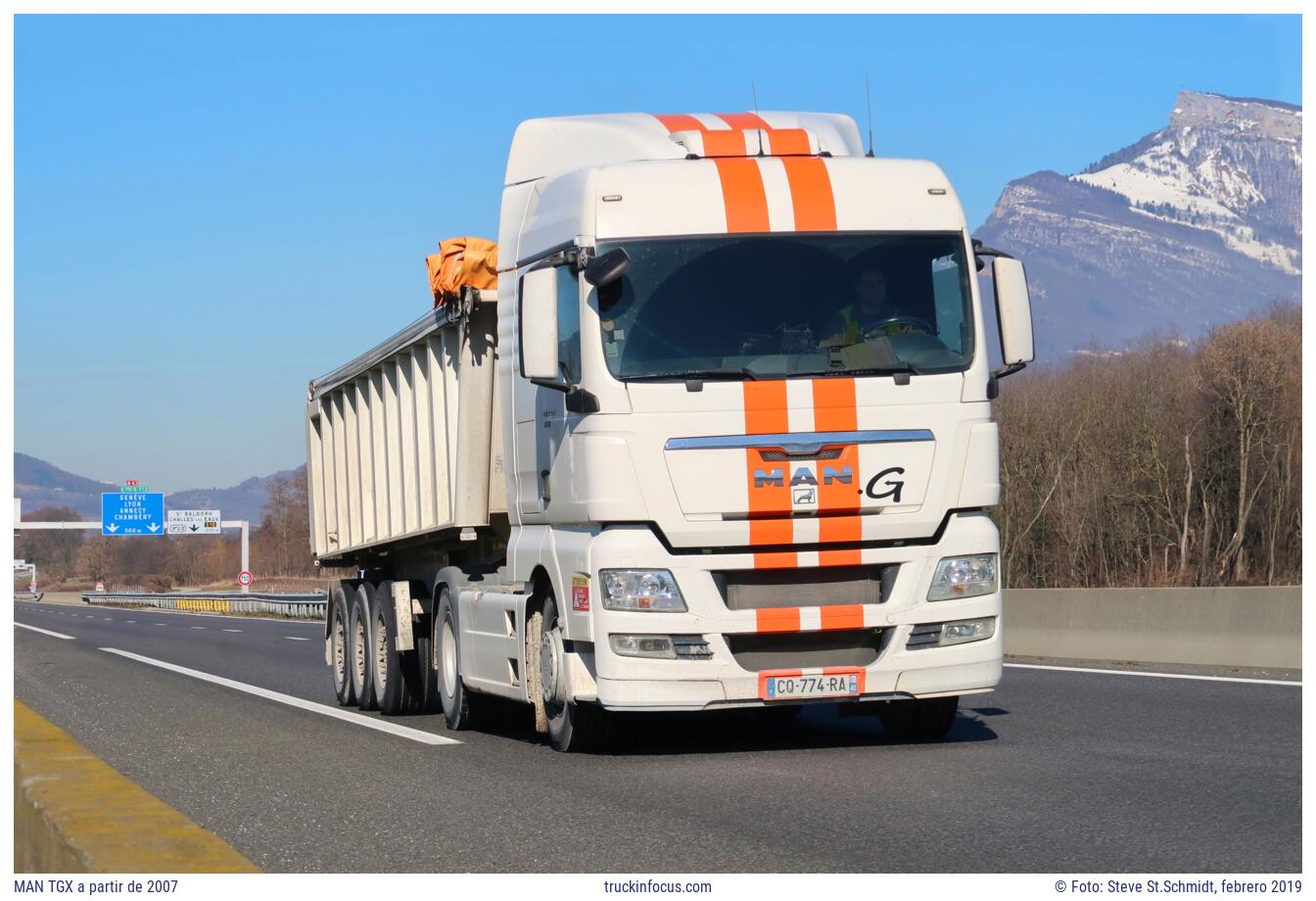 MAN TGX a partir de 2007 Foto febrero 2019