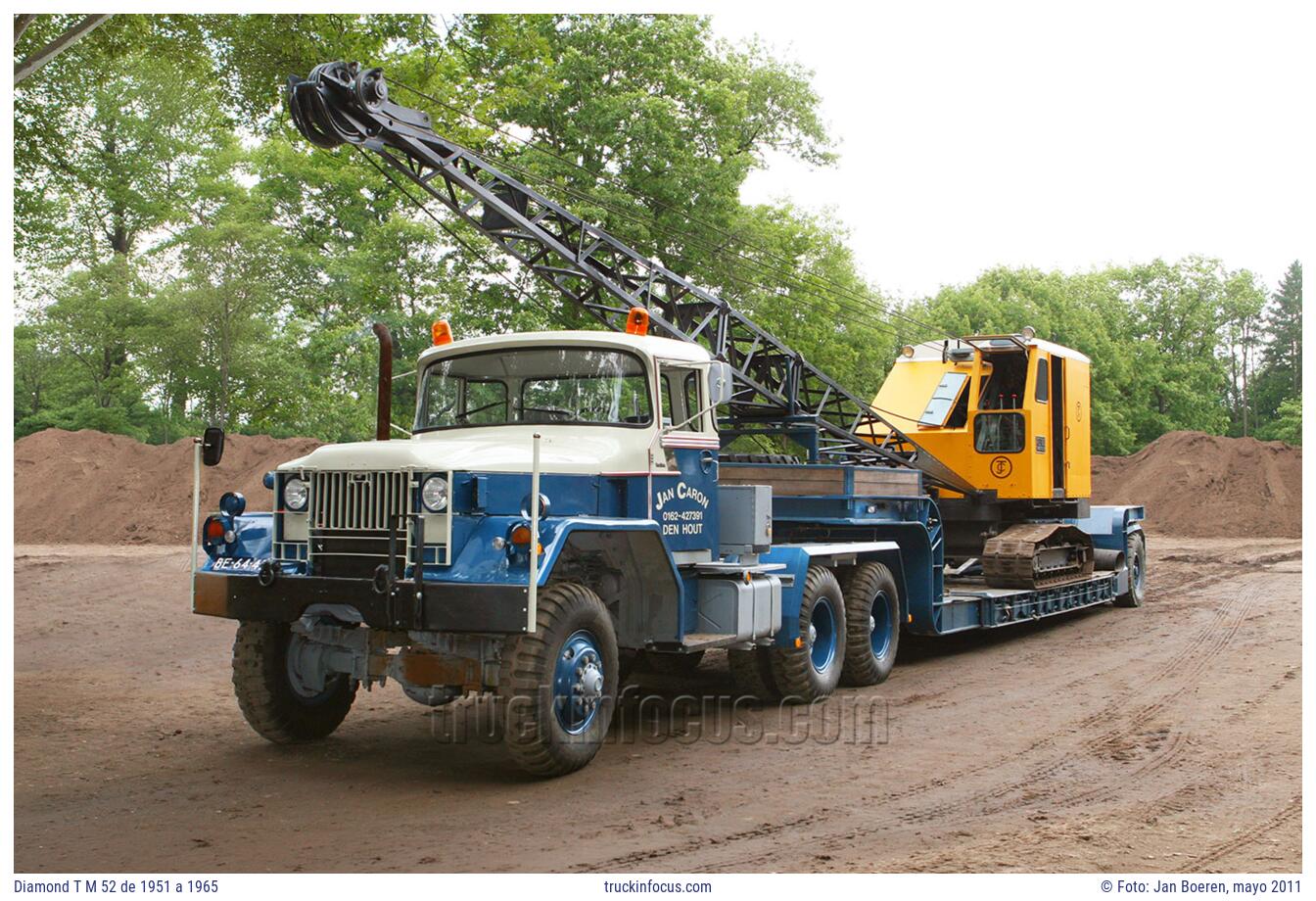 Diamond T M 52 de 1951 a 1965 Foto mayo 2011