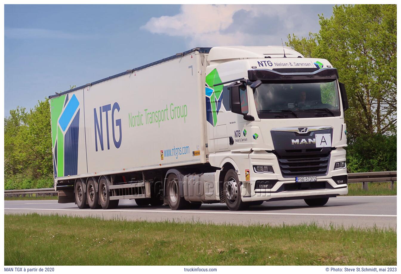 MAN TGX à partir de 2020 Photo mai 2023