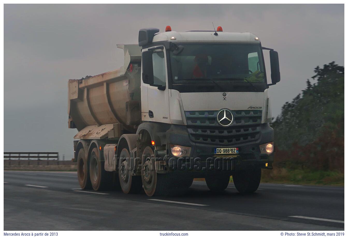 Mercedes Arocs à partir de 2013 Photo mars 2019