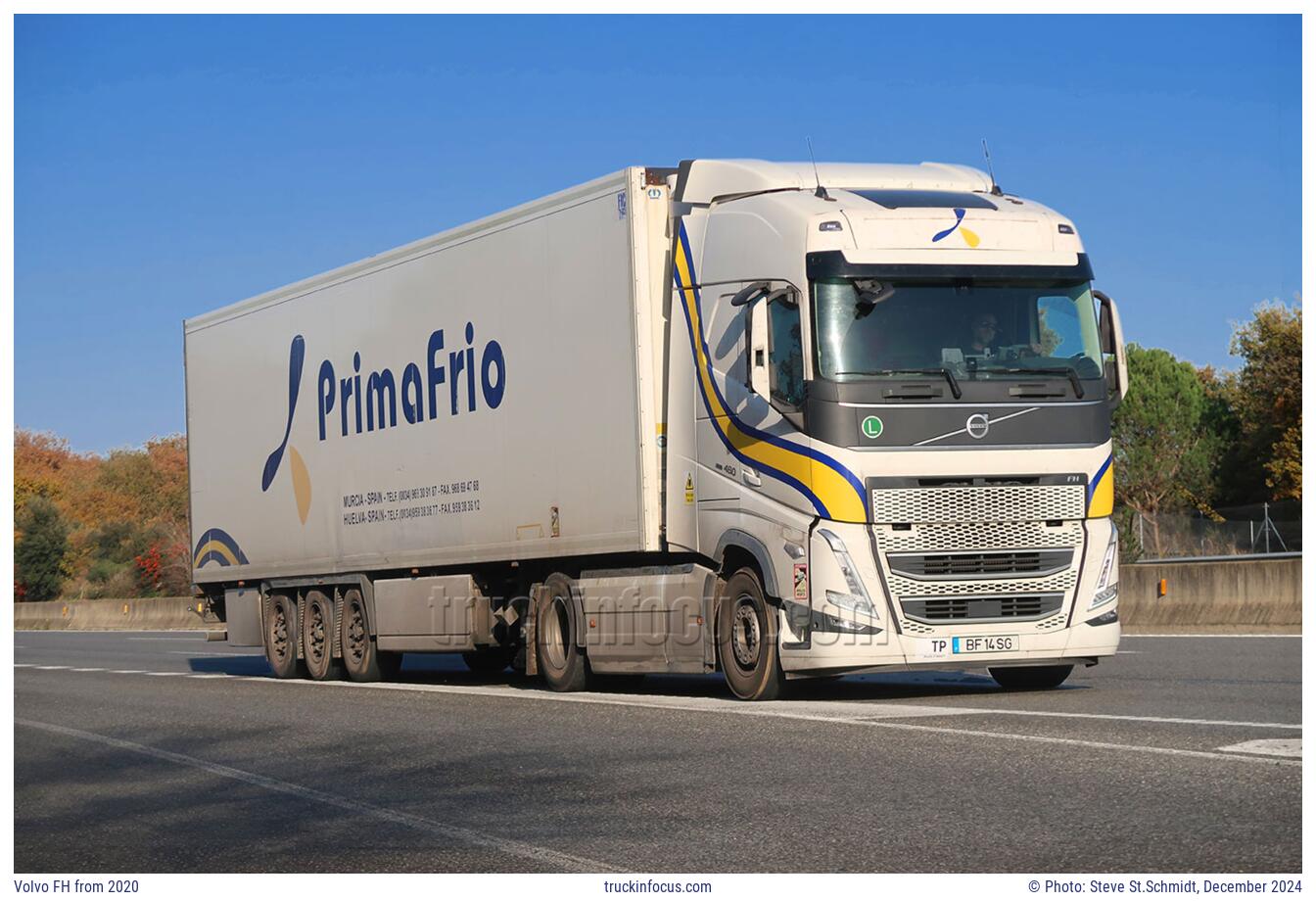 Volvo FH from 2020 Photo December 2024