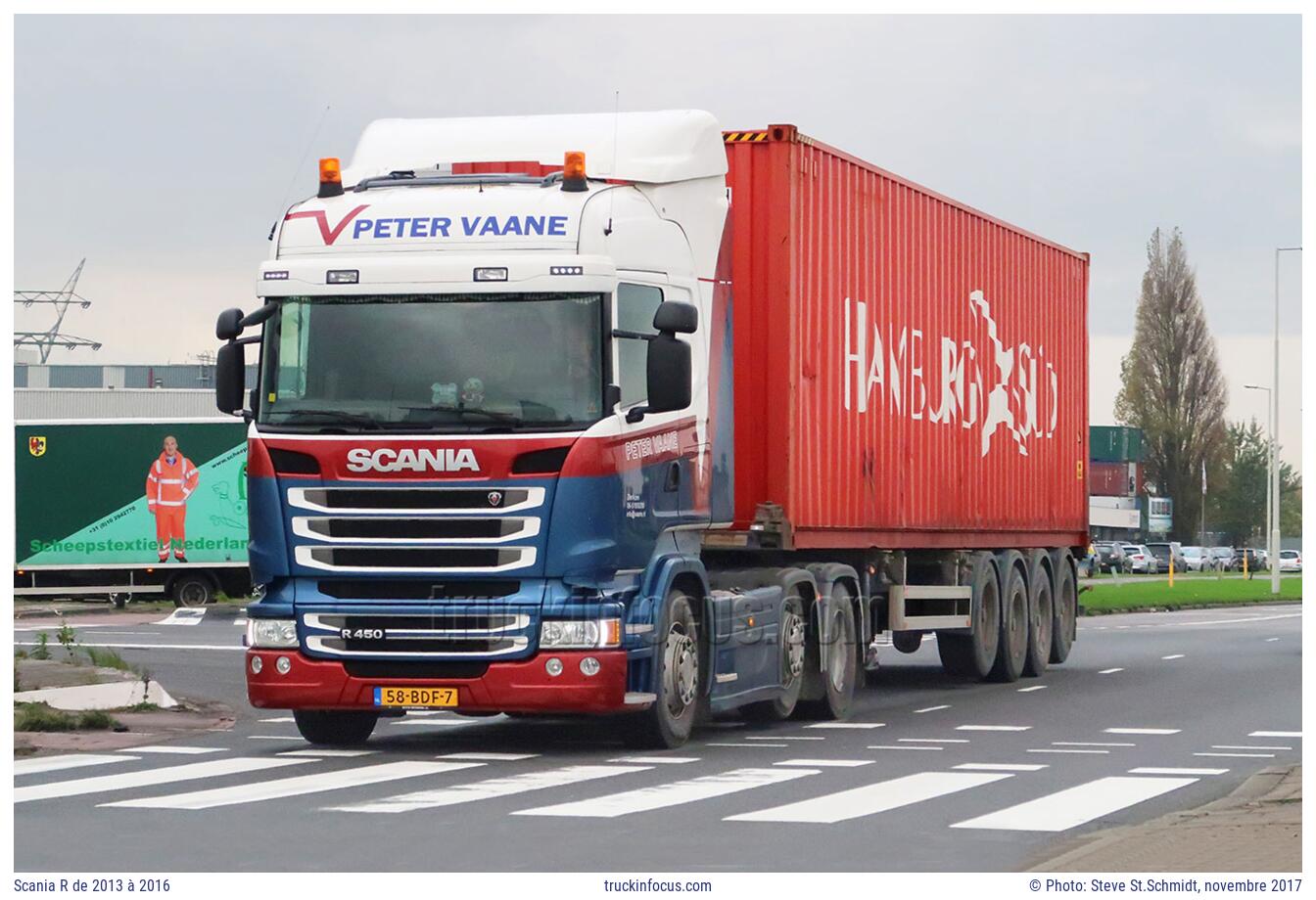 Scania R de 2013 à 2016 Photo novembre 2017