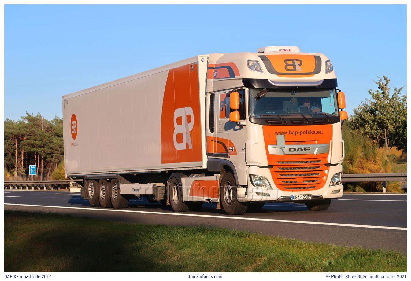 DAF XF à partir de 2017 Photo octobre 2021