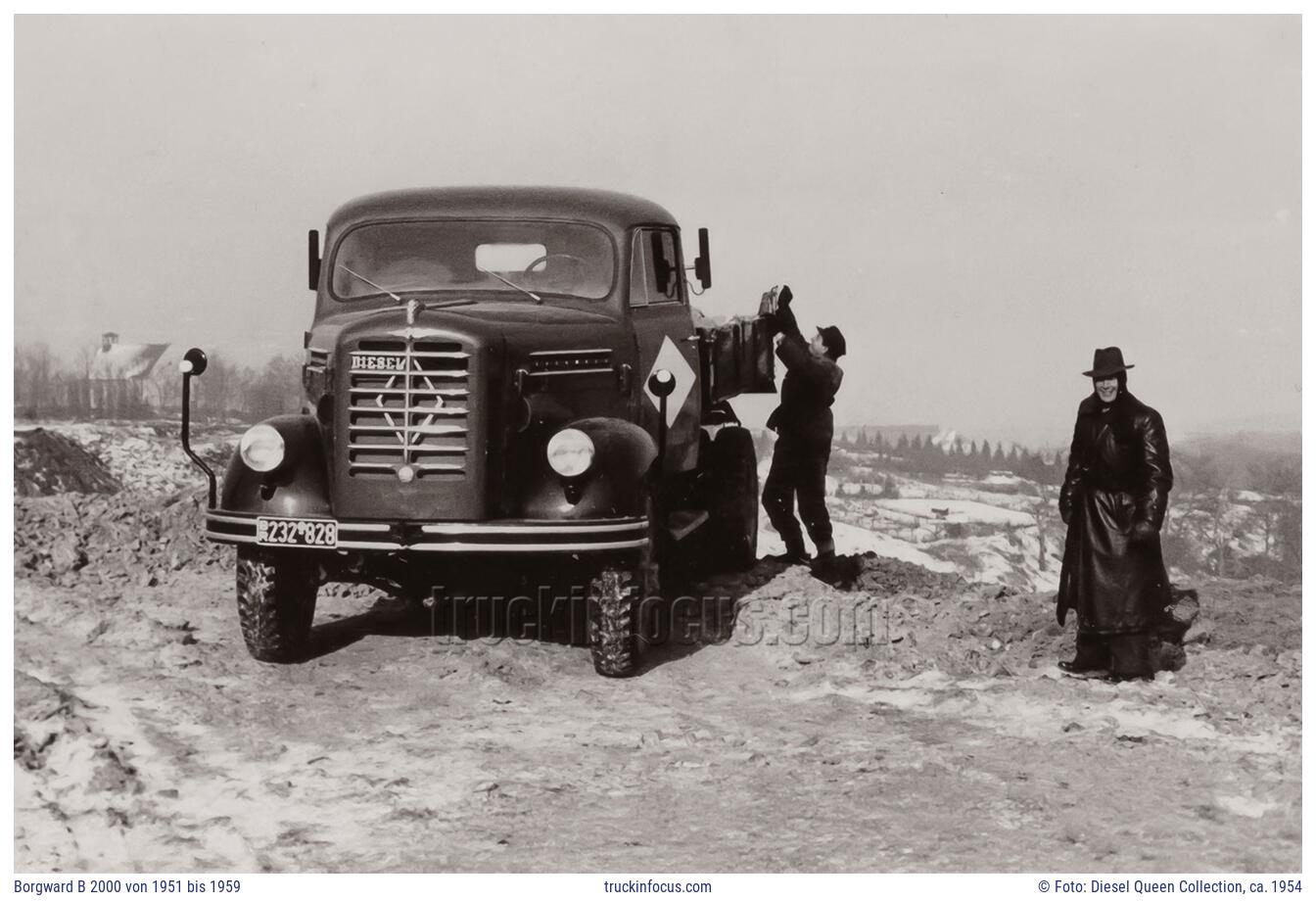 Borgward B 2000 von 1951 bis 1959 Foto ca. 1954