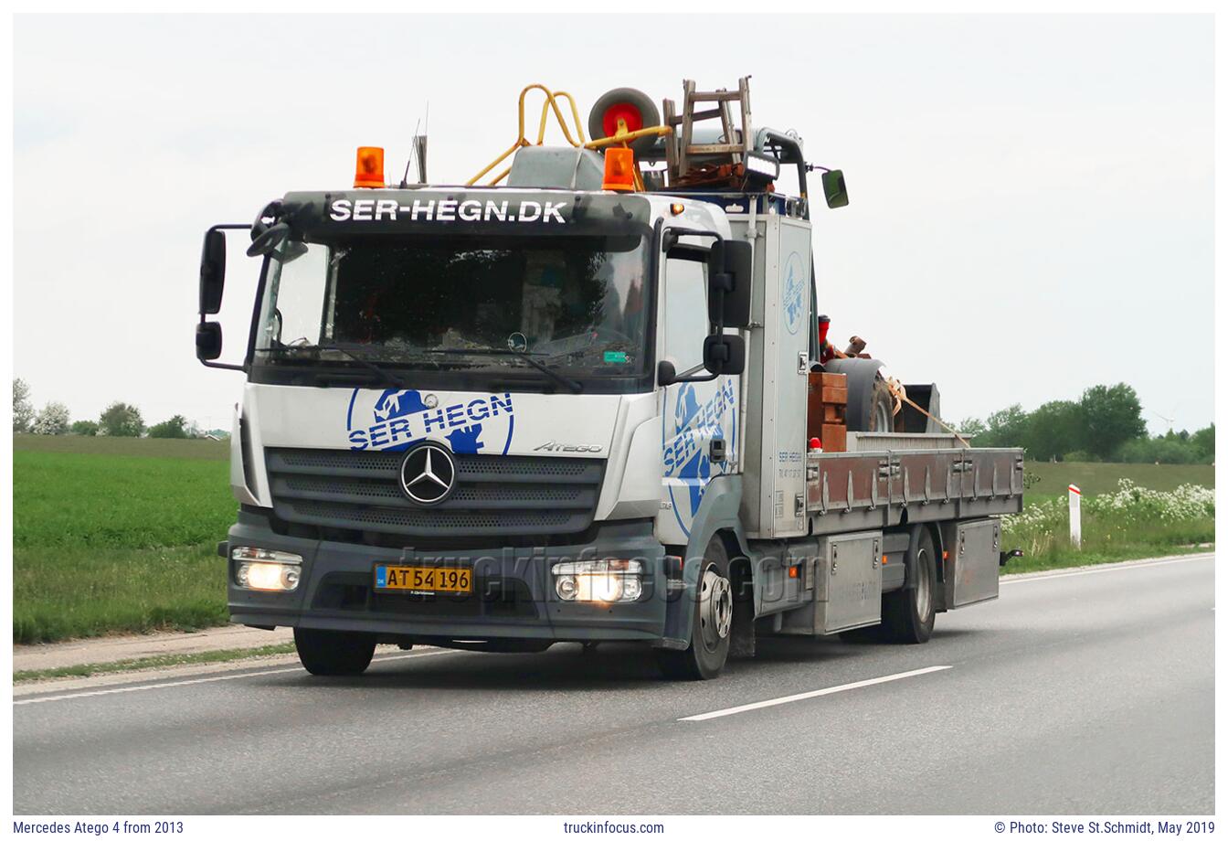 Mercedes Atego 4 from 2013 Photo May 2019