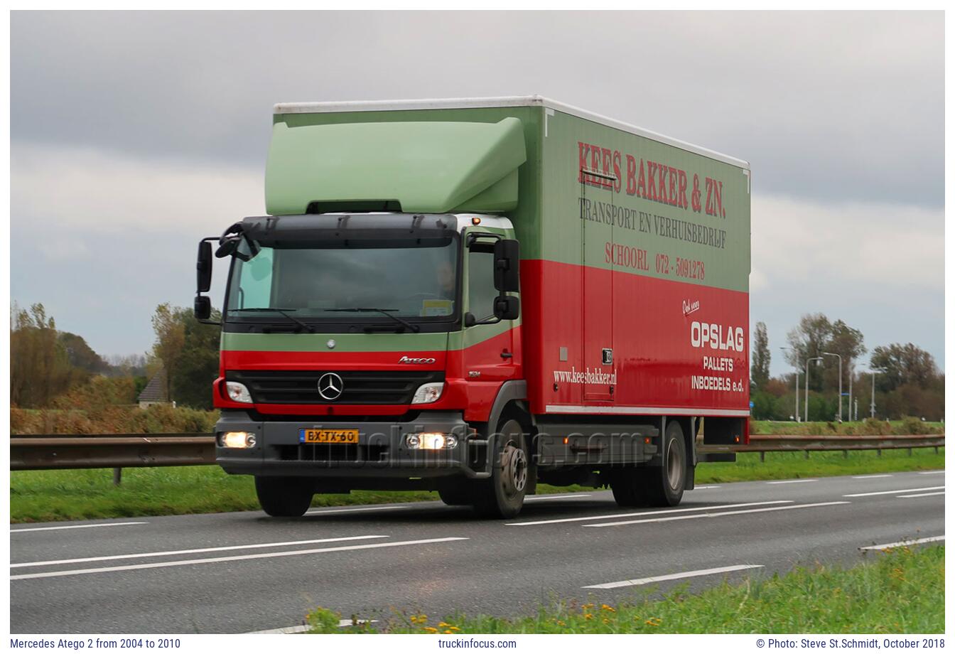 Mercedes Atego 2 from 2004 to 2010 Photo October 2018