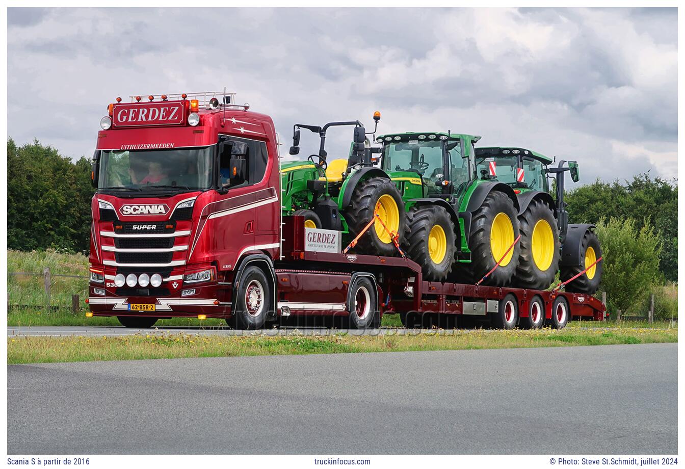 Scania S à partir de 2016 Photo juillet 2024