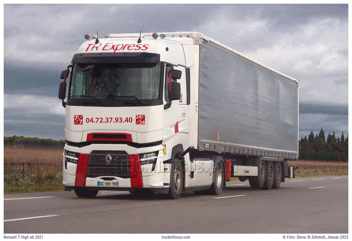 Renault T High ab 2021 Foto Januar 2025