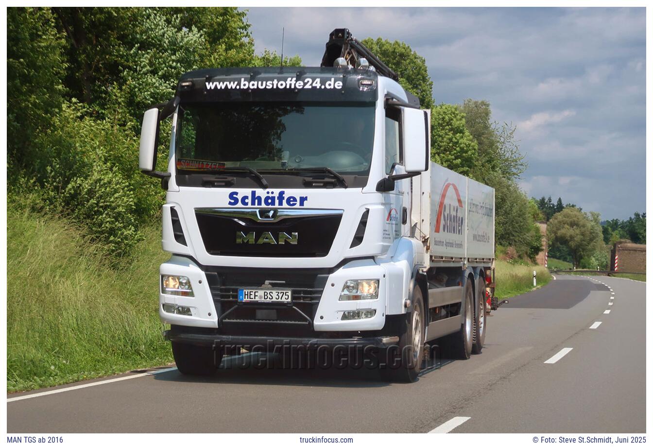 MAN TGS ab 2016 Foto Juni 2025