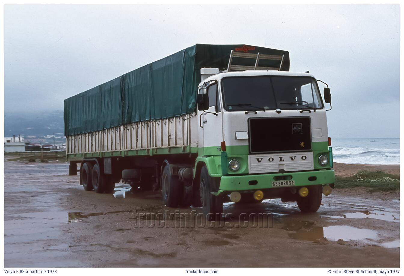 Volvo F 88 a partir de 1973 Foto mayo 1977