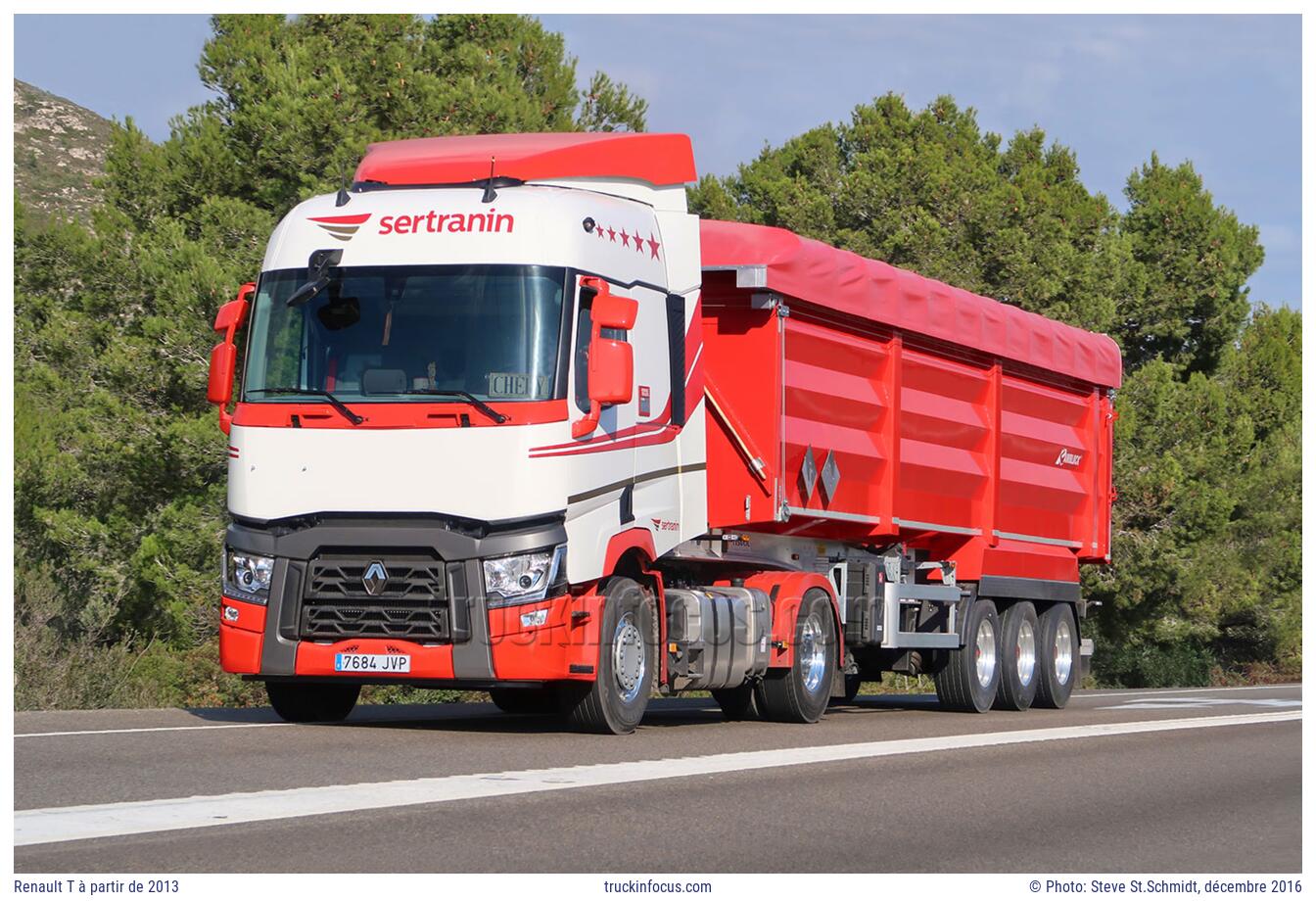 Renault T à partir de 2013 Photo décembre 2016