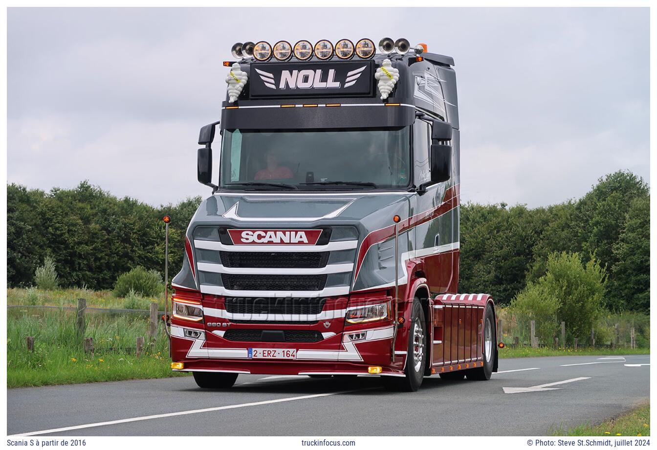 Scania S à partir de 2016 Photo juillet 2024