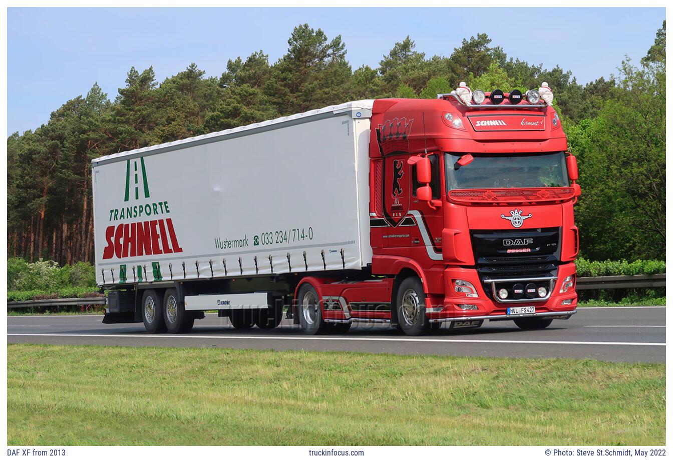 DAF XF from 2013 Photo May 2022