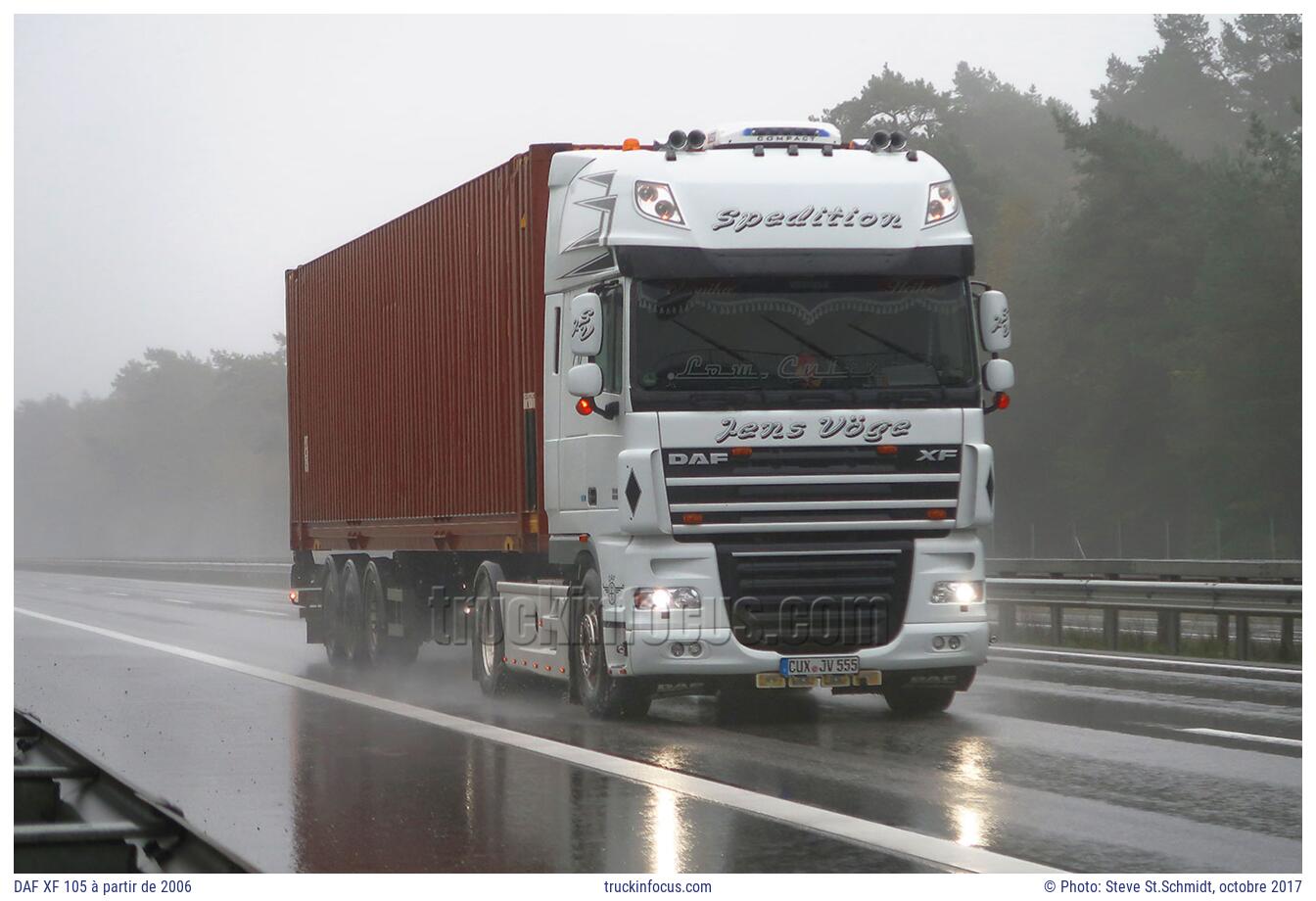 DAF XF 105 à partir de 2006 Photo octobre 2017