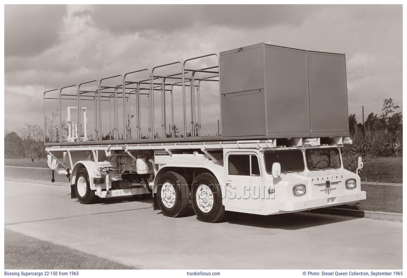 Büssing Supercargo 22-150 from 1965 Photo September 1965
