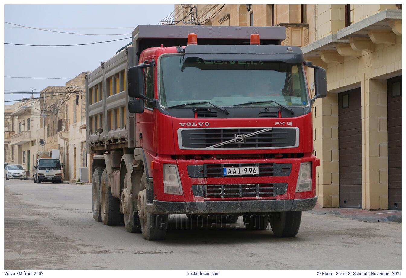 Volvo FM from 2002 Photo November 2021