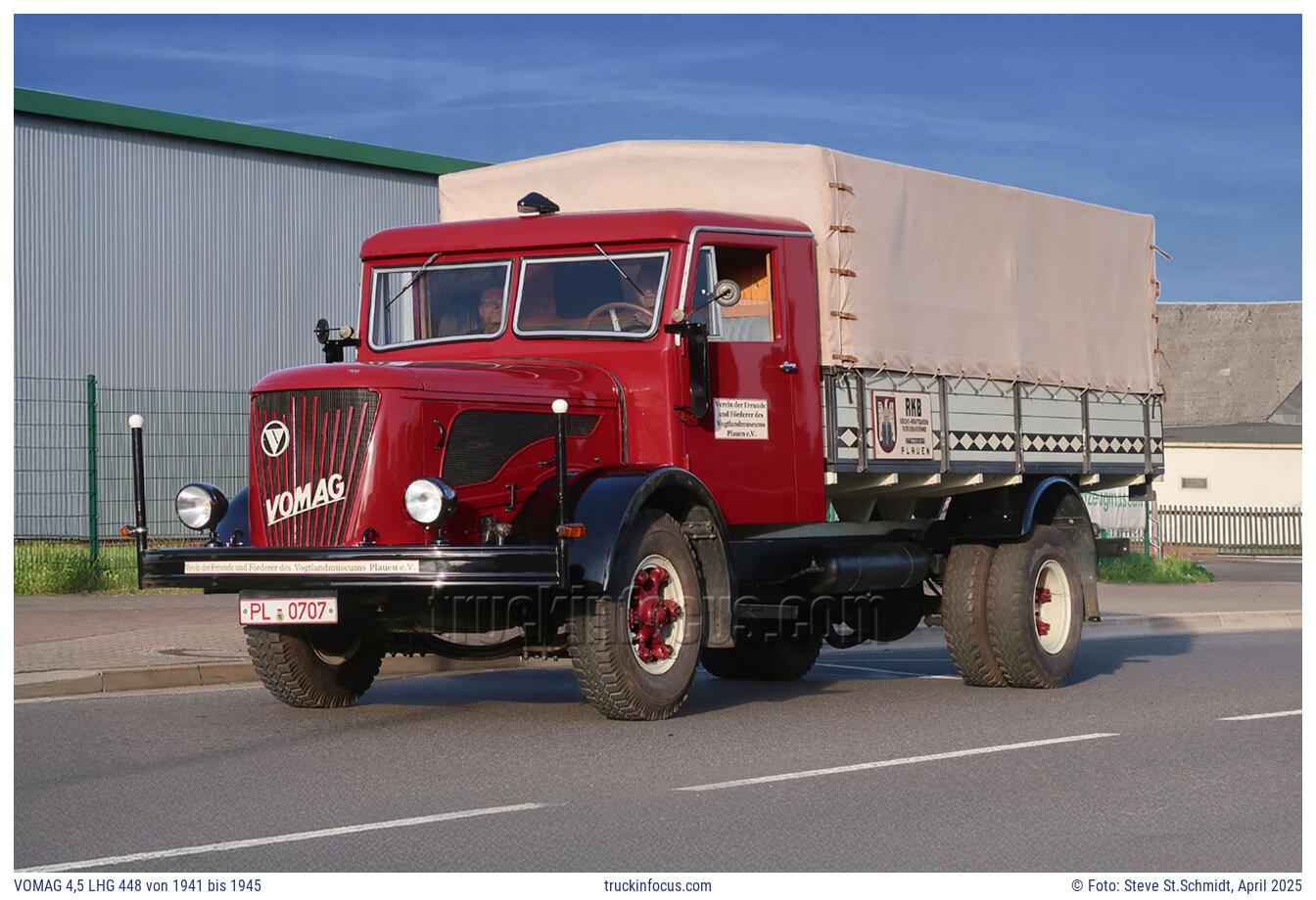 VOMAG 4,5 LHG 448 von 1941 bis 1945 Foto April 2025
