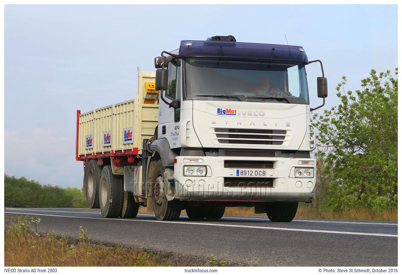 IVECO Stralis AD from 2003 Photo October 2016