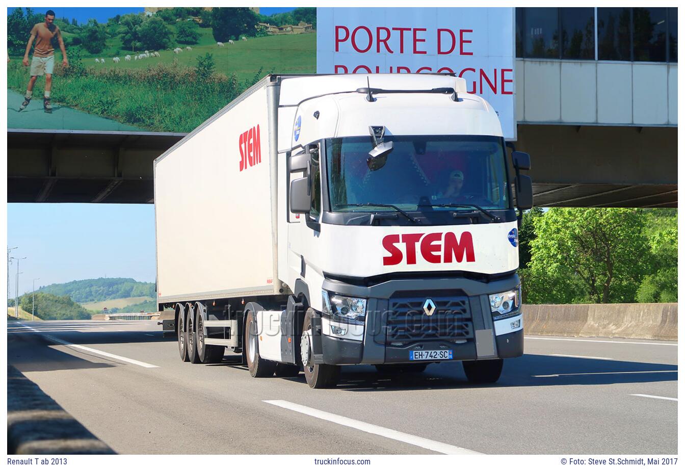 Renault T ab 2013 Foto Mai 2017