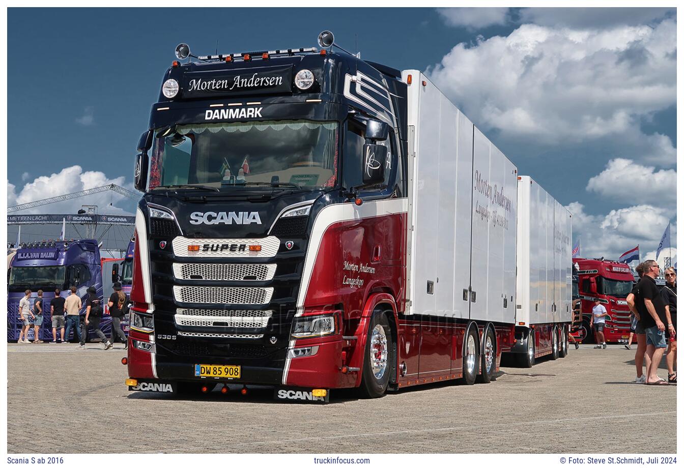 Scania S ab 2016 Foto Juli 2024