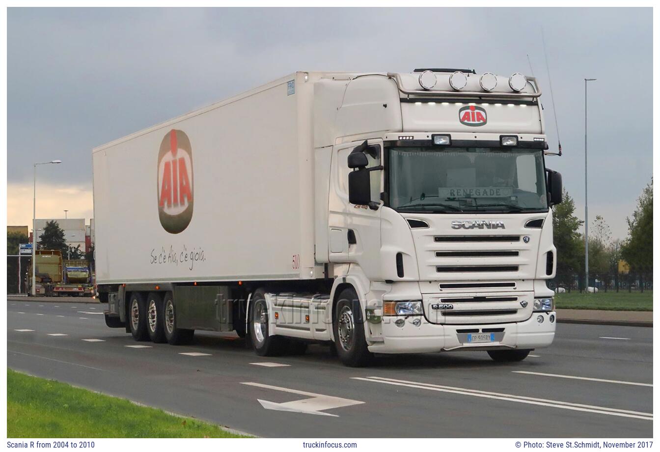 Scania R from 2004 to 2010 Photo November 2017