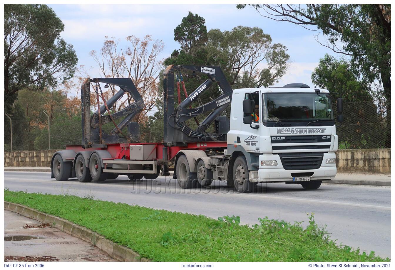 DAF CF 85 from 2006 Photo November 2021