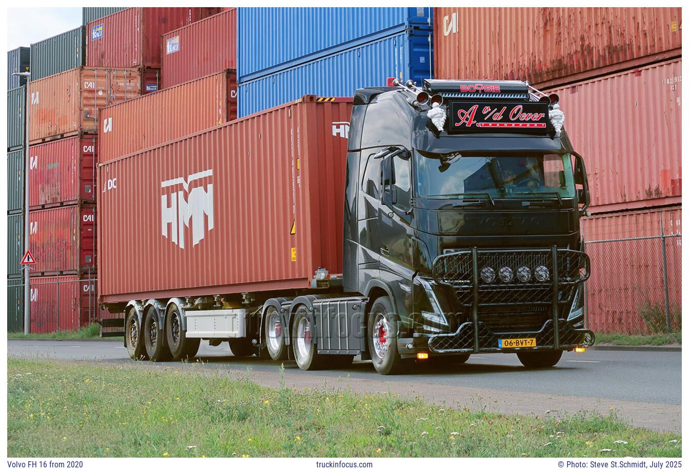 Volvo FH 16 from 2020 Photo July 2025