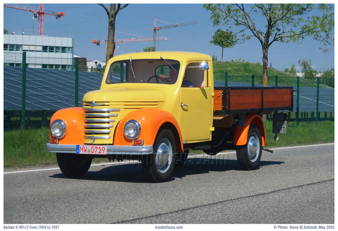 Barkas V 901/2 from 1954 to 1957 Photo May 2025