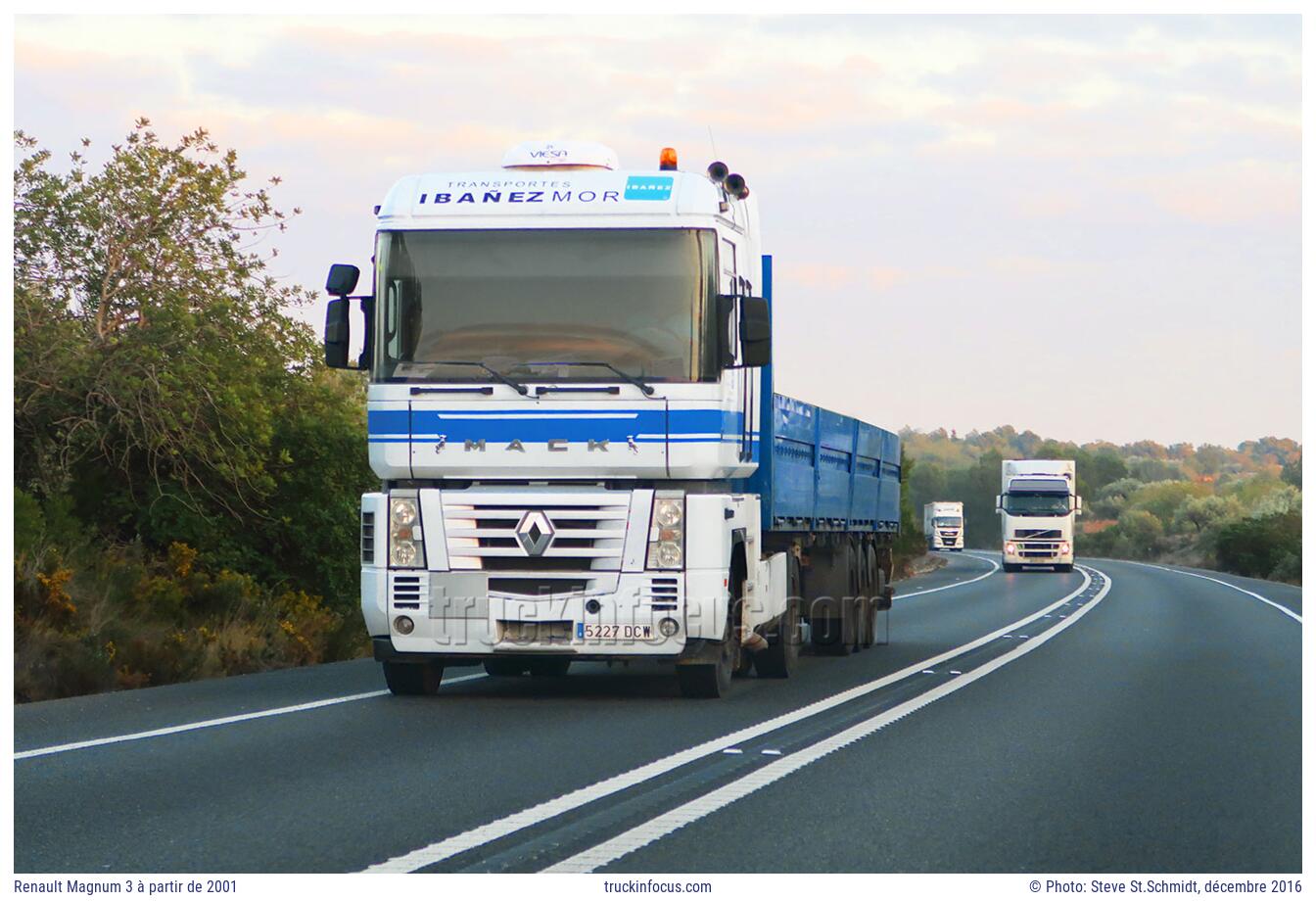 Renault Magnum 3 à partir de 2001 Photo décembre 2016