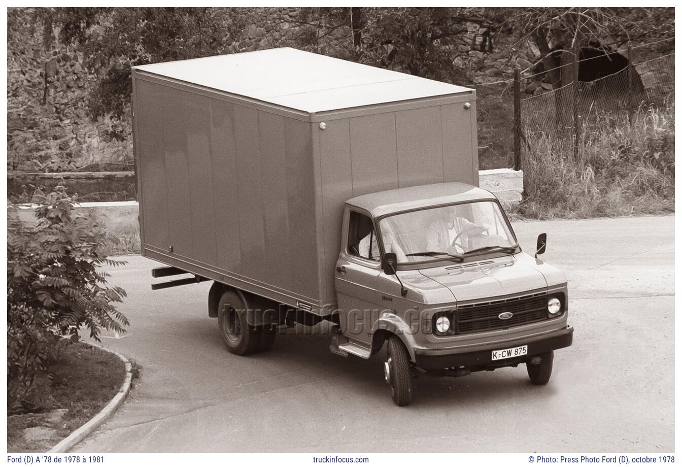 Ford (D) A '78 de 1978 à 1981 Photo octobre 1978