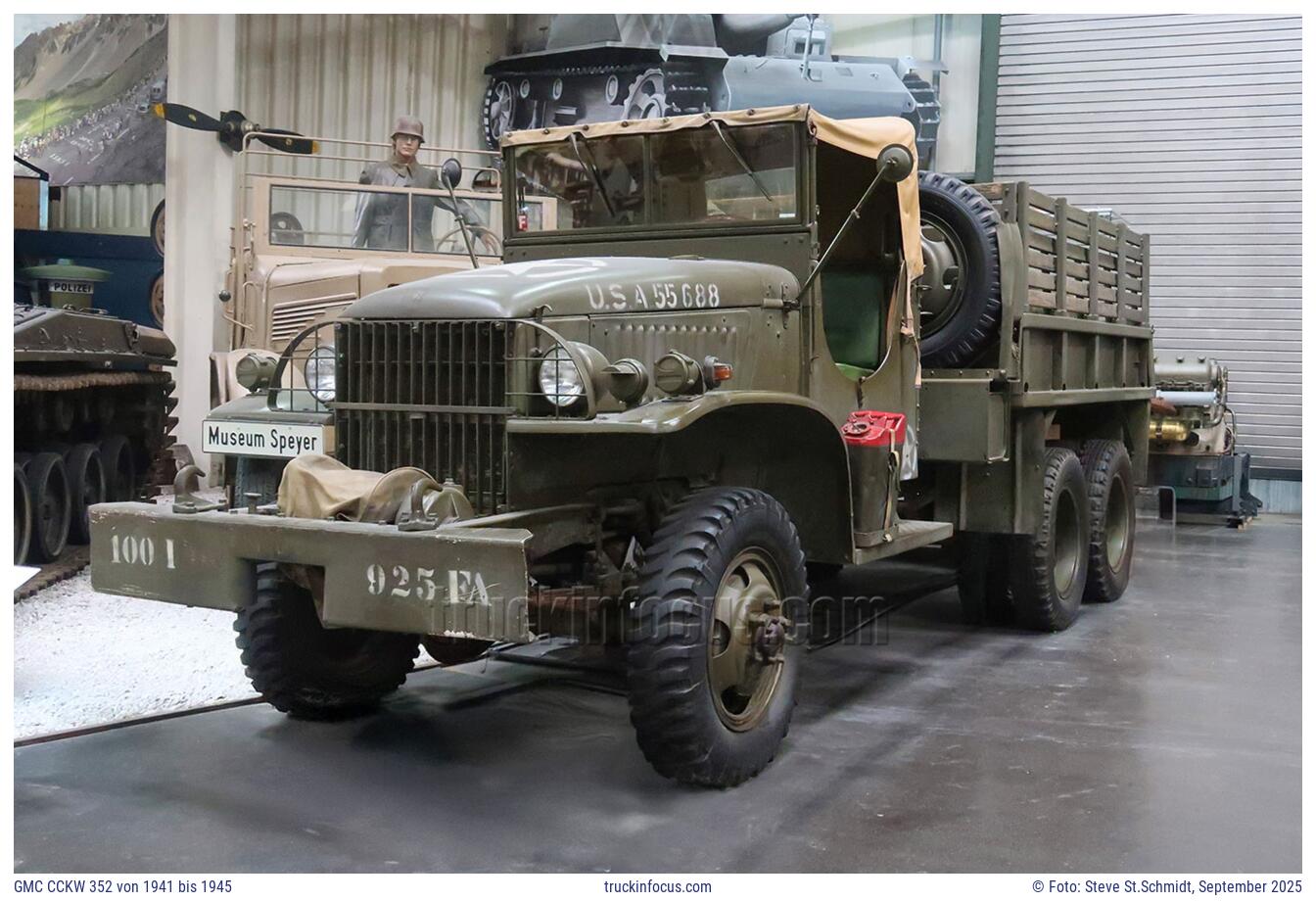 GMC CCKW 352 von 1941 bis 1945 Foto September 2025