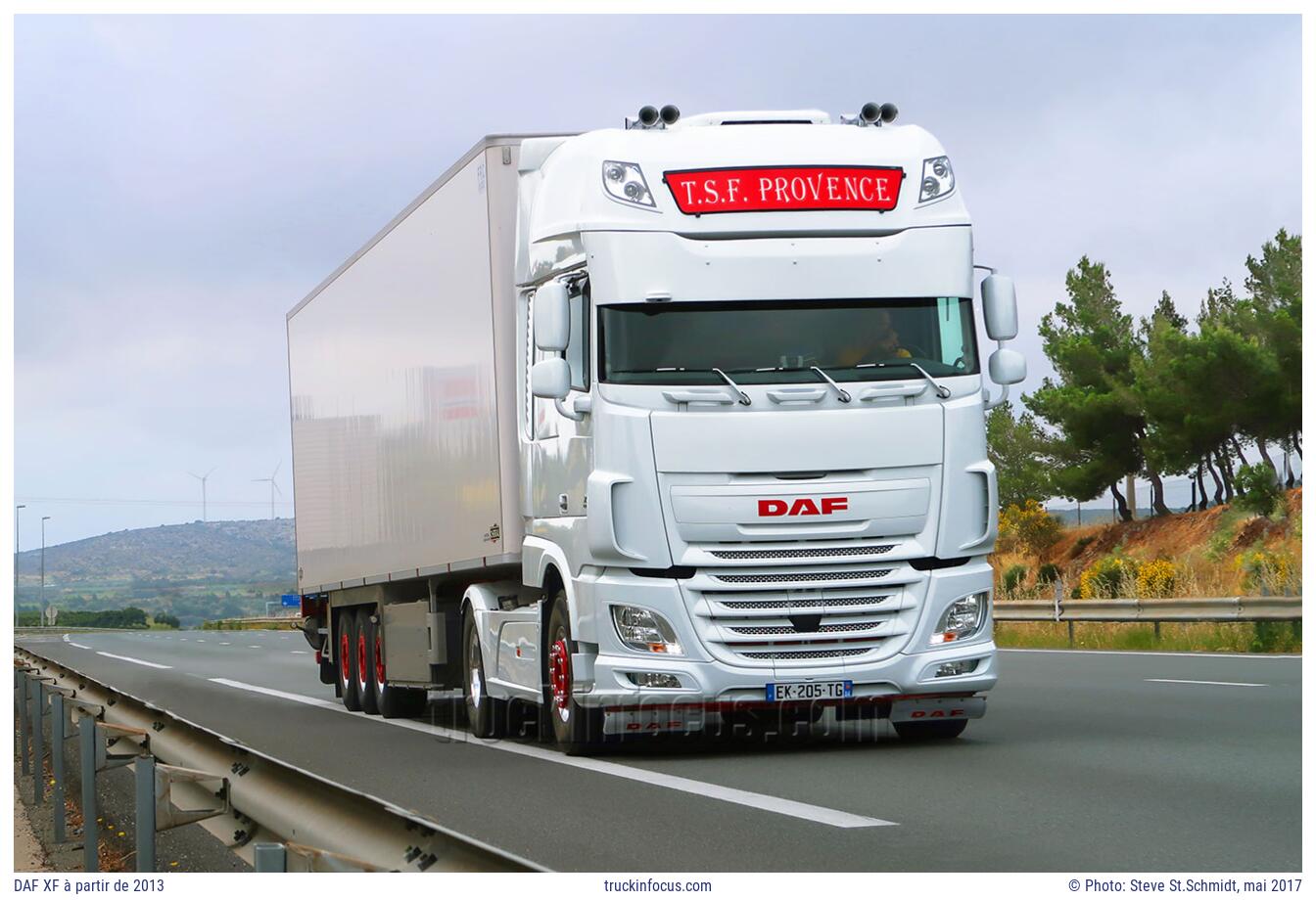 DAF XF à partir de 2013 Photo mai 2017