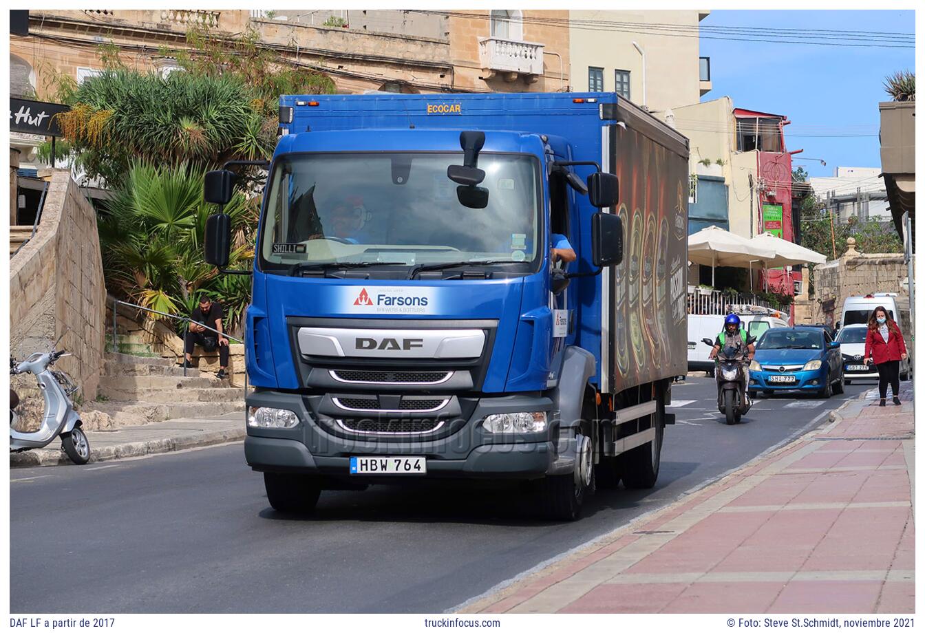 DAF LF a partir de 2017 Foto noviembre 2021