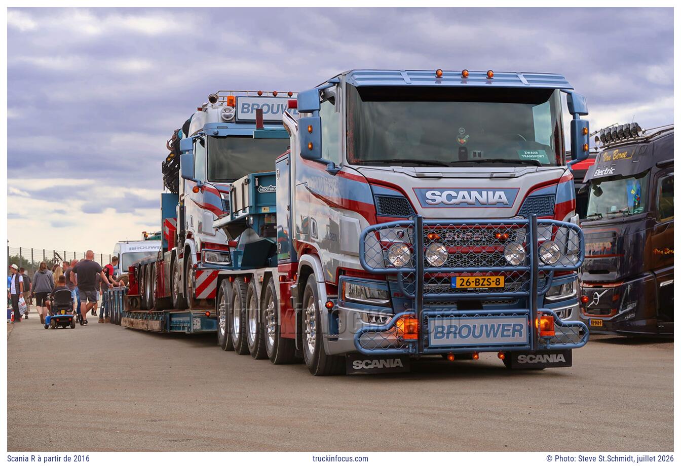 Scania R à partir de 2016 Photo juillet 2026