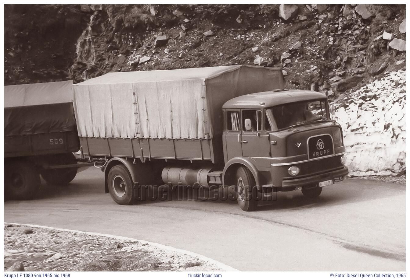 Krupp LF 1080 von 1965 bis 1968 Foto 1965