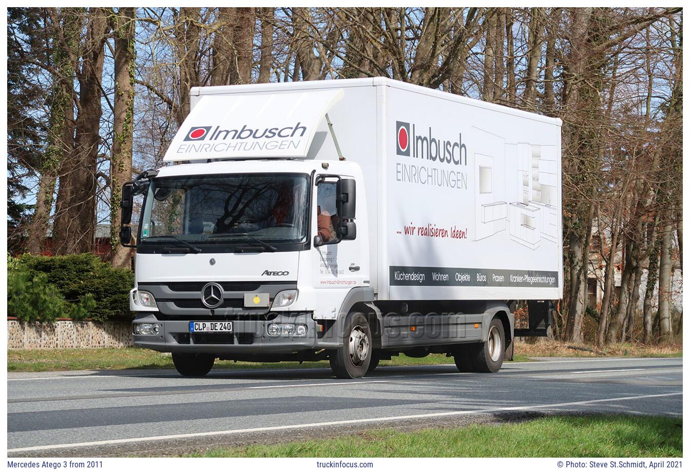 Mercedes Atego 3 from 2011 Photo April 2021