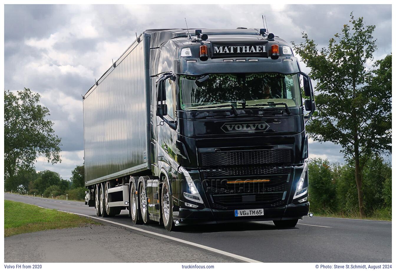 Volvo FH from 2020 Photo August 2024