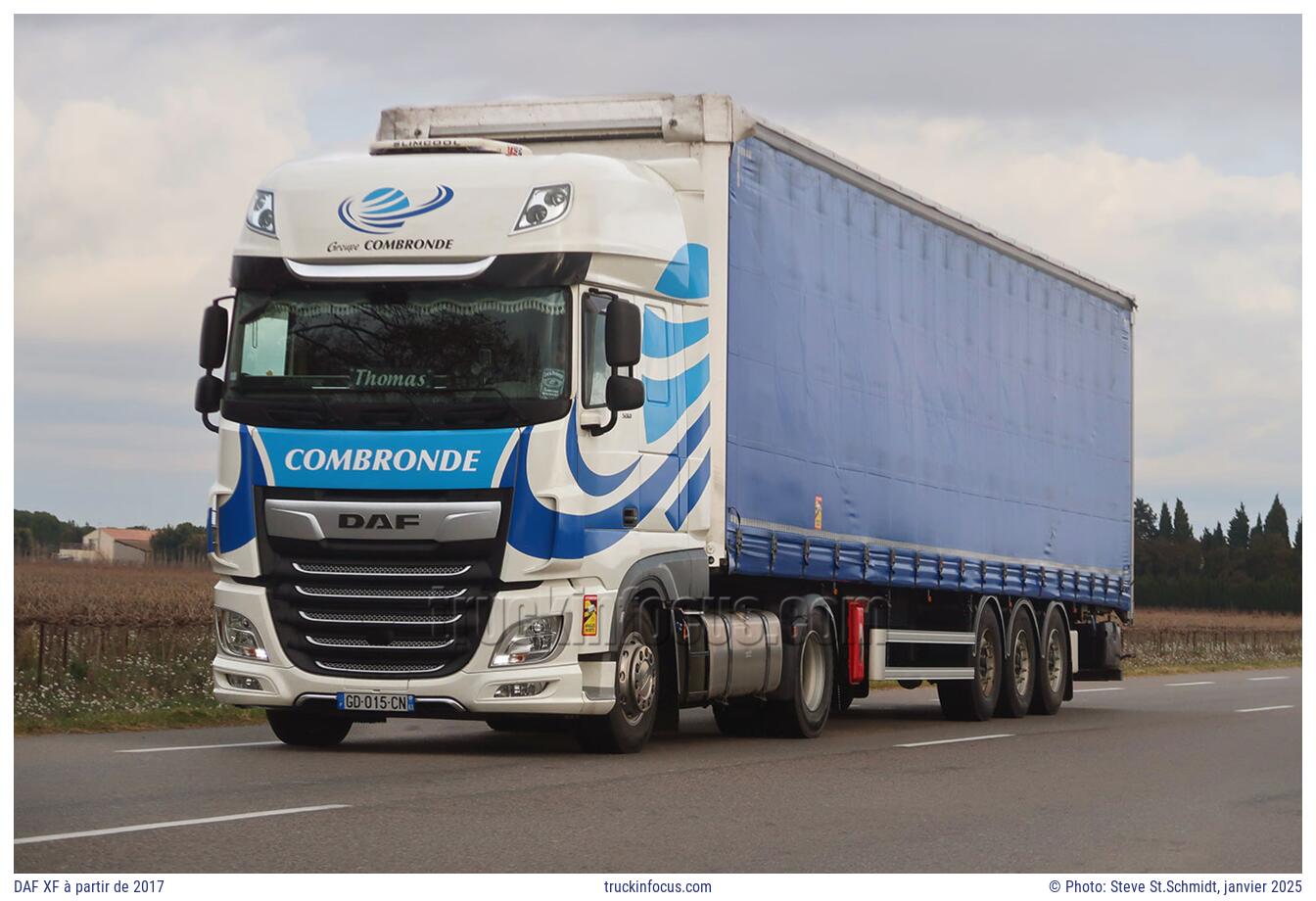 DAF XF à partir de 2017 Photo janvier 2025