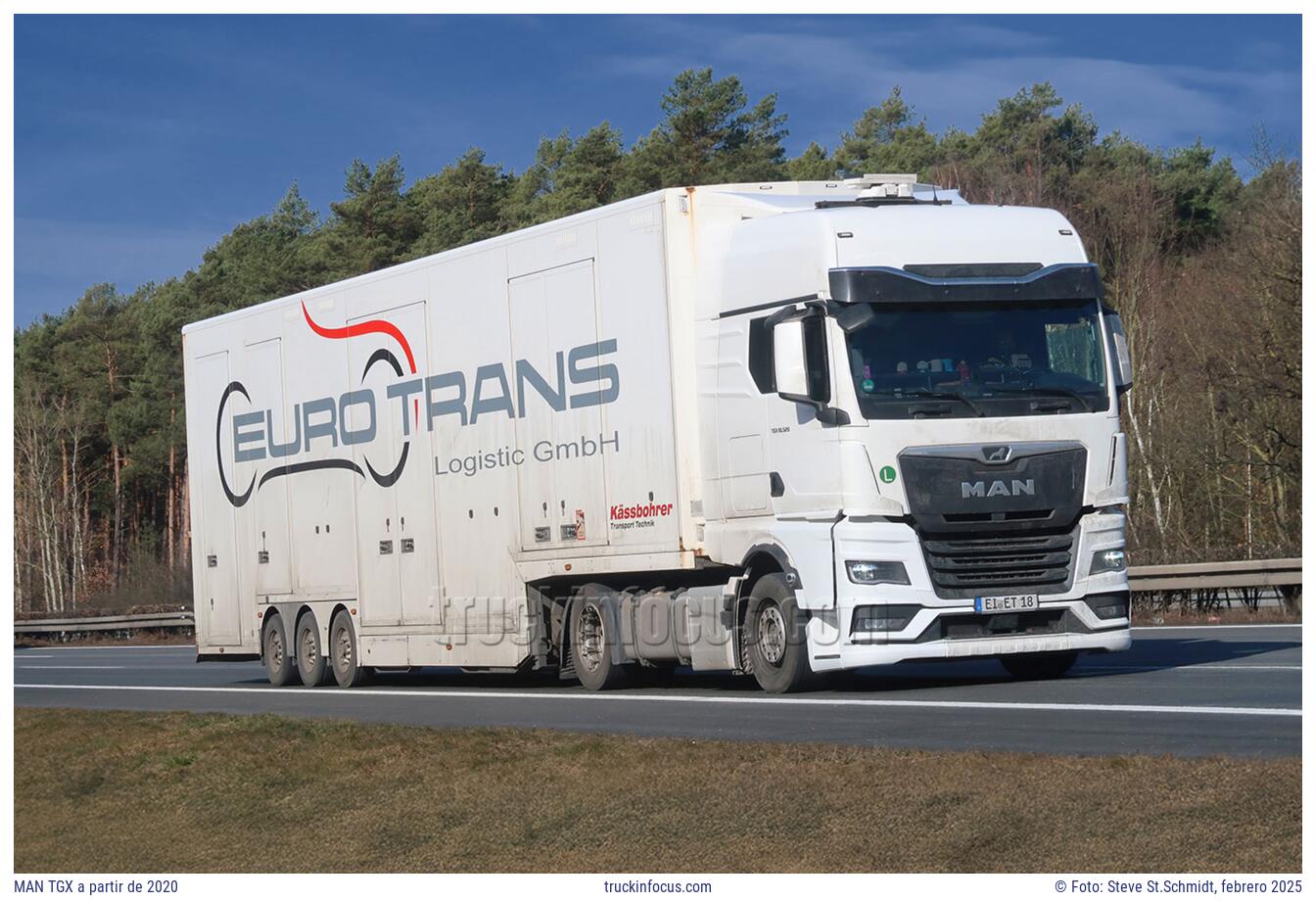 MAN TGX a partir de 2020 Foto febrero 2025