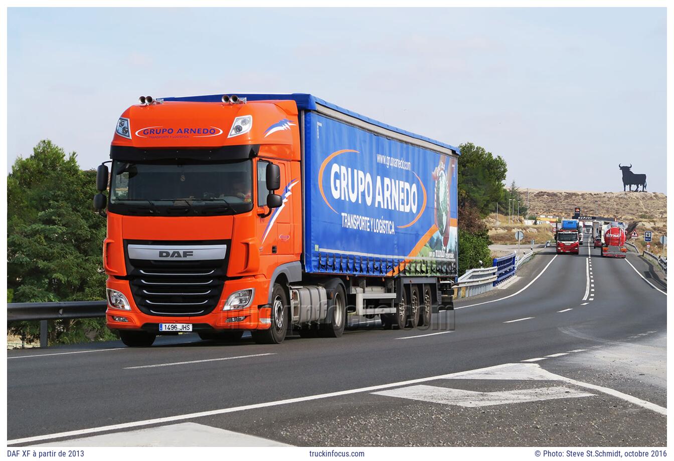 DAF XF à partir de 2013 Photo octobre 2016