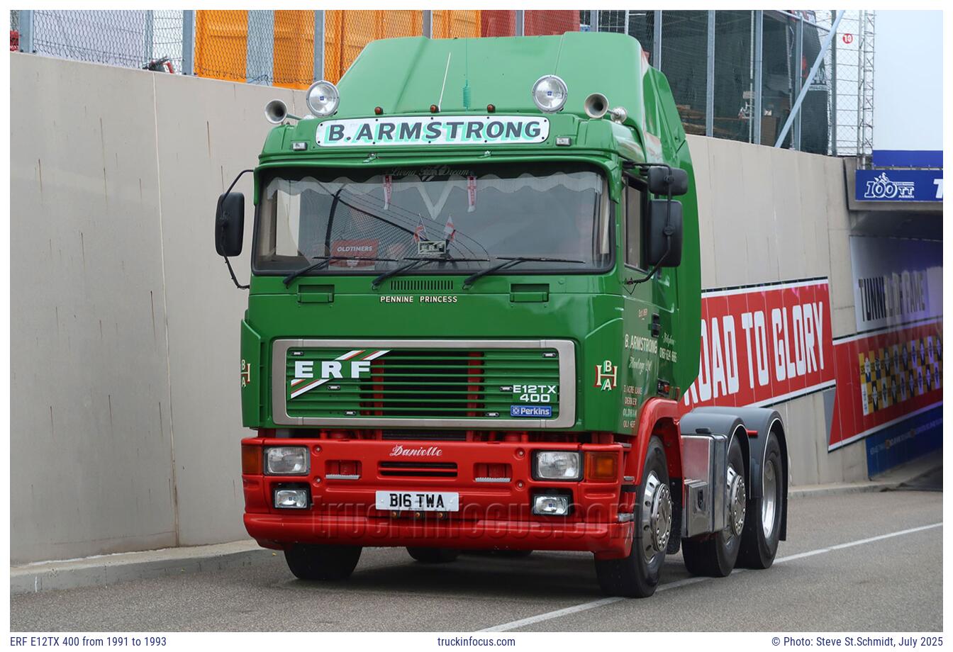 ERF E12TX 400 from 1991 to 1993 Photo July 2025