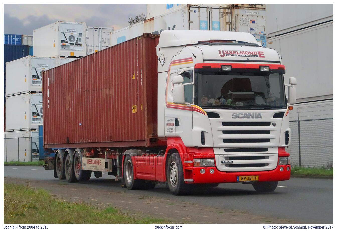 Scania R from 2004 to 2010 Photo November 2017