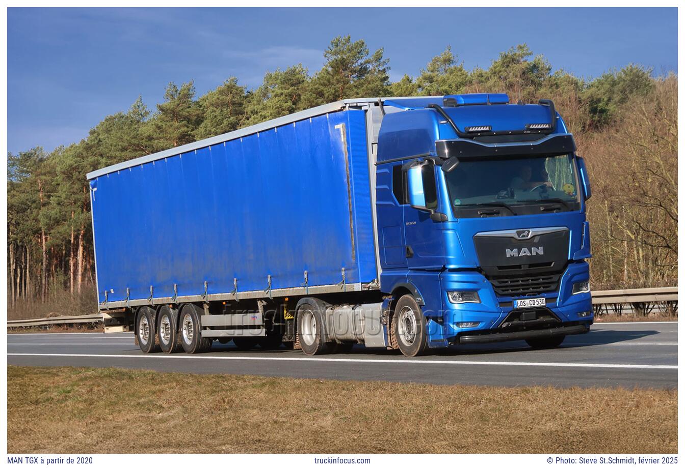 MAN TGX à partir de 2020 Photo février 2025