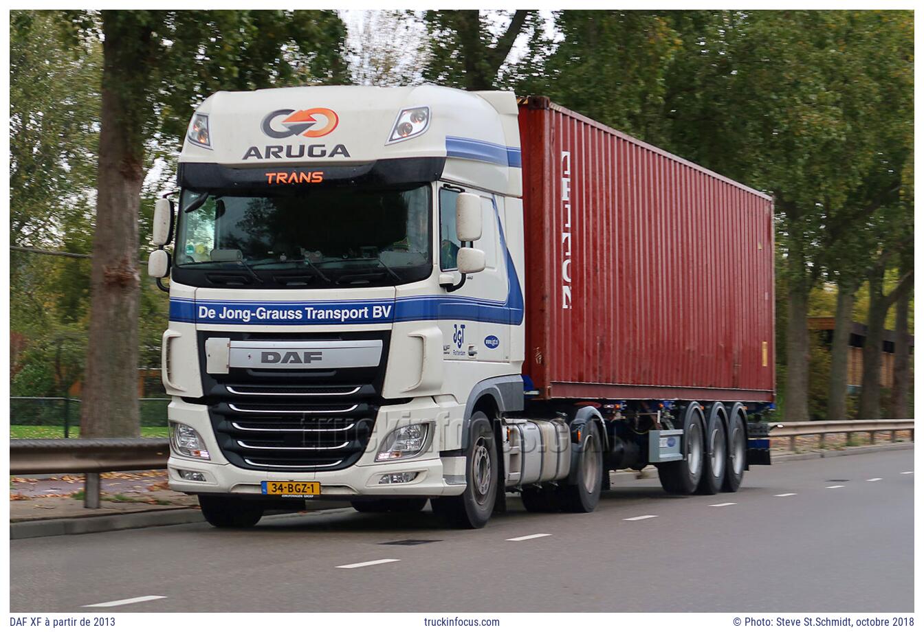 DAF XF à partir de 2013 Photo octobre 2018