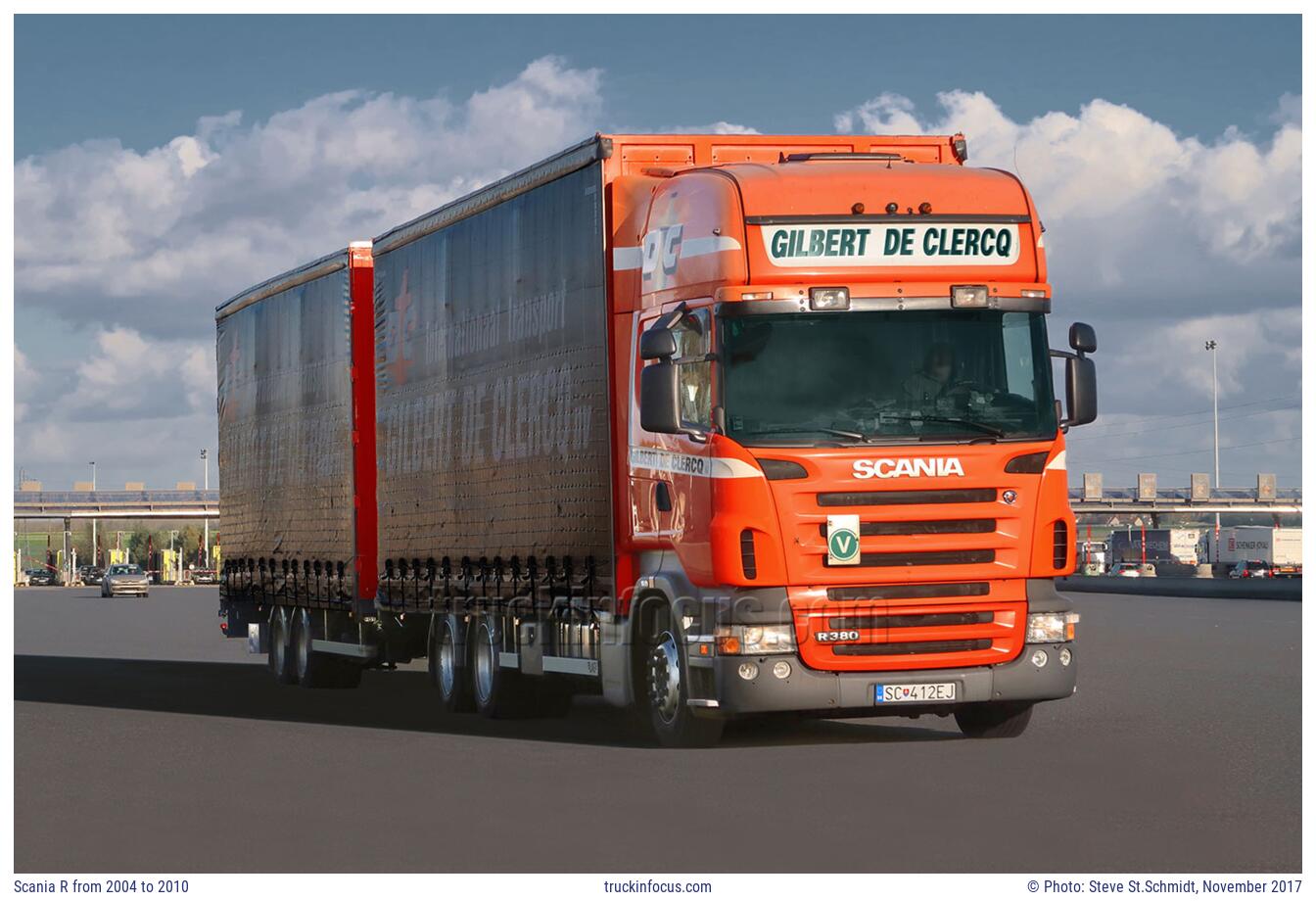 Scania R from 2004 to 2010 Photo November 2017