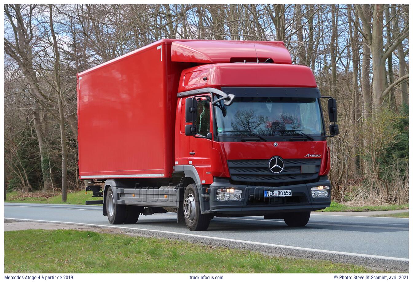 Mercedes Atego 4 à partir de 2019 Photo avril 2021