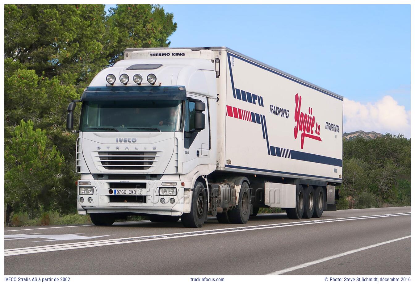 IVECO Stralis AS à partir de 2002 Photo décembre 2016